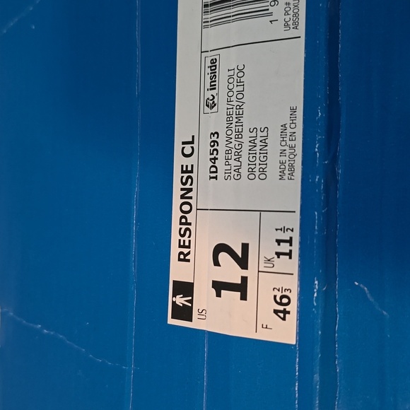 Adidas originals men's size 12 Revponse CL NWT NO BOX.. Fire shoes sneakers** - Picture 6 of 6